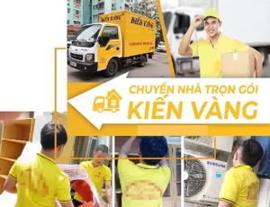 Vận tải kiến vàng – Chuyển nhà, chuyển văn phòng trọn gói, taxi tải